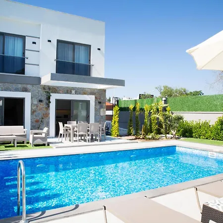 Вилла Bd4109 Two Bedroomedvilla Withpool Inbodrumyalikavak Бодрум